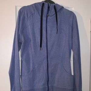 LULULEMON blue zip up